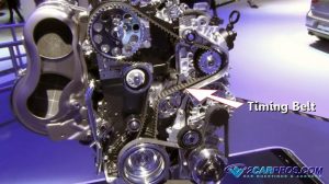 Timing Belt in a modern engine