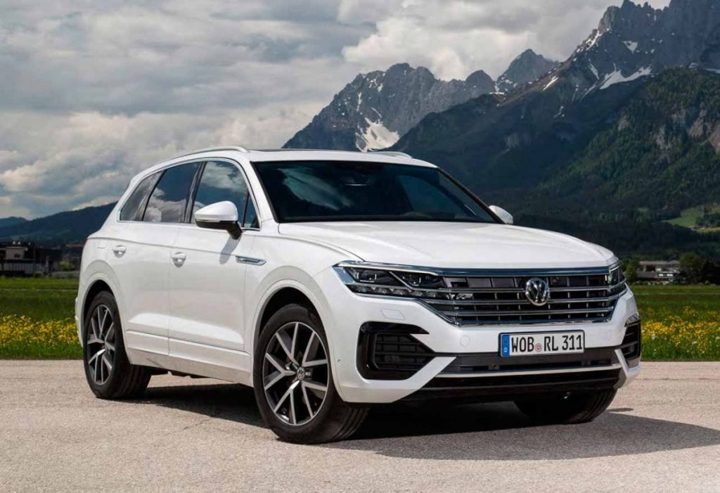 Volkswagen touareg 1 рестайлинг