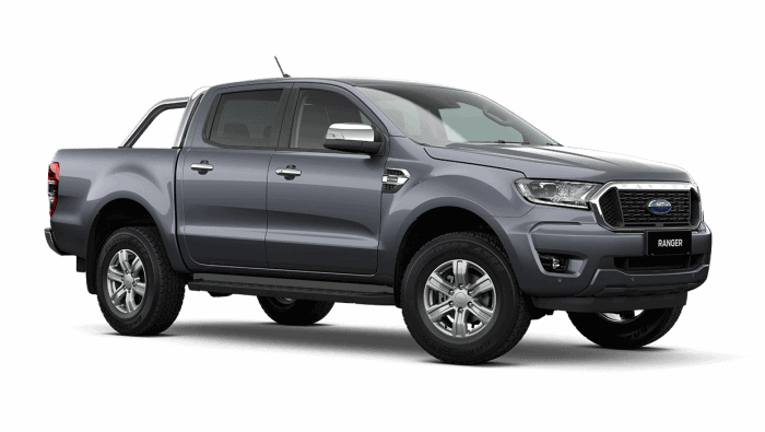 New MY21.75 Ford Ranger XLT 4WD Double Cab in Meteor Grey