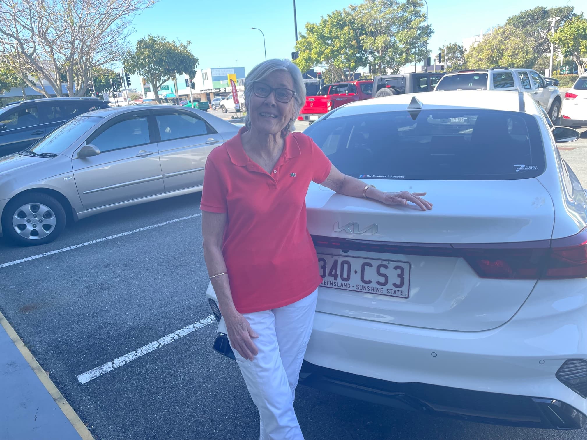 New car deliveries